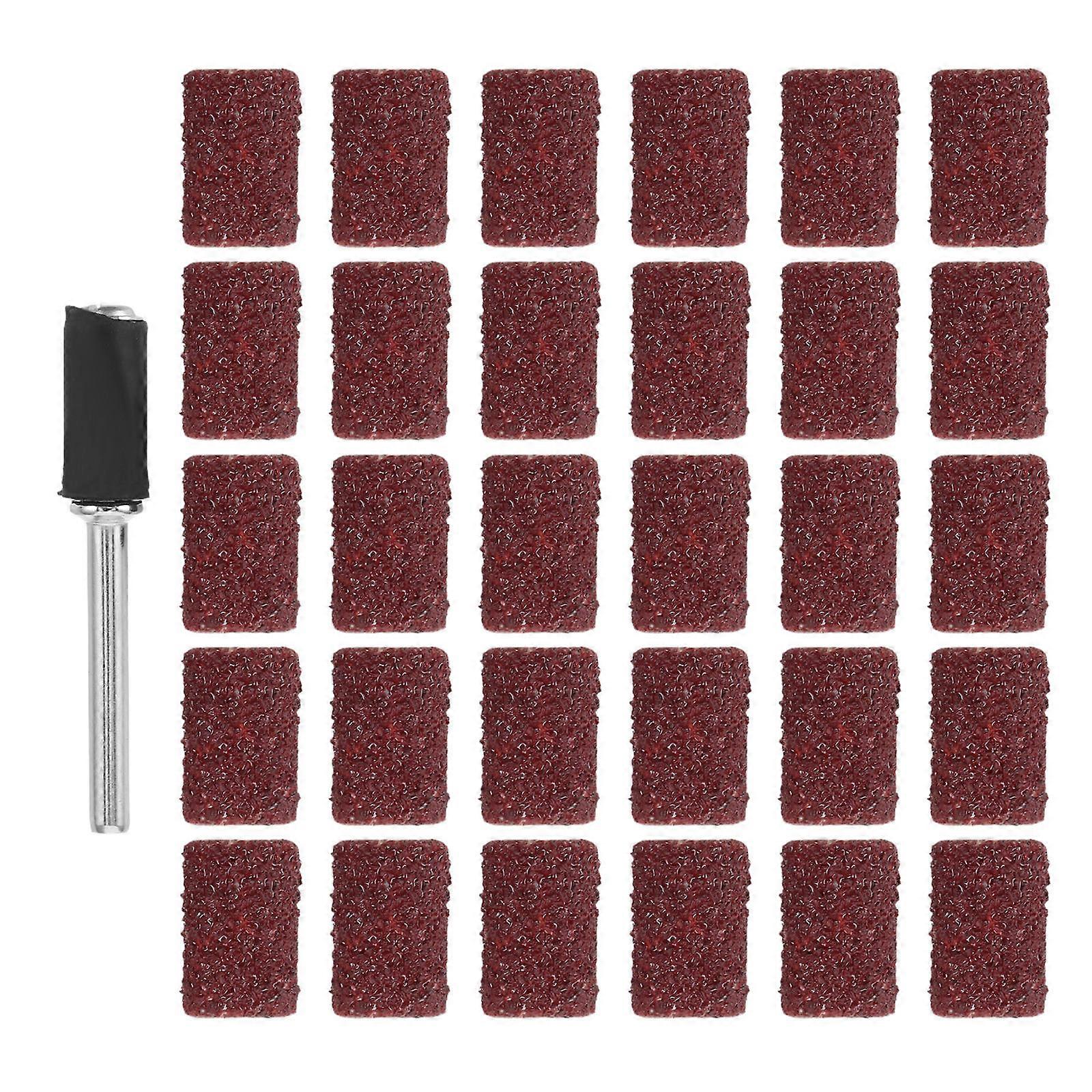 Drum Sanding Accessories Sandpaper Bands Metal Polishing Professionals 1 Set