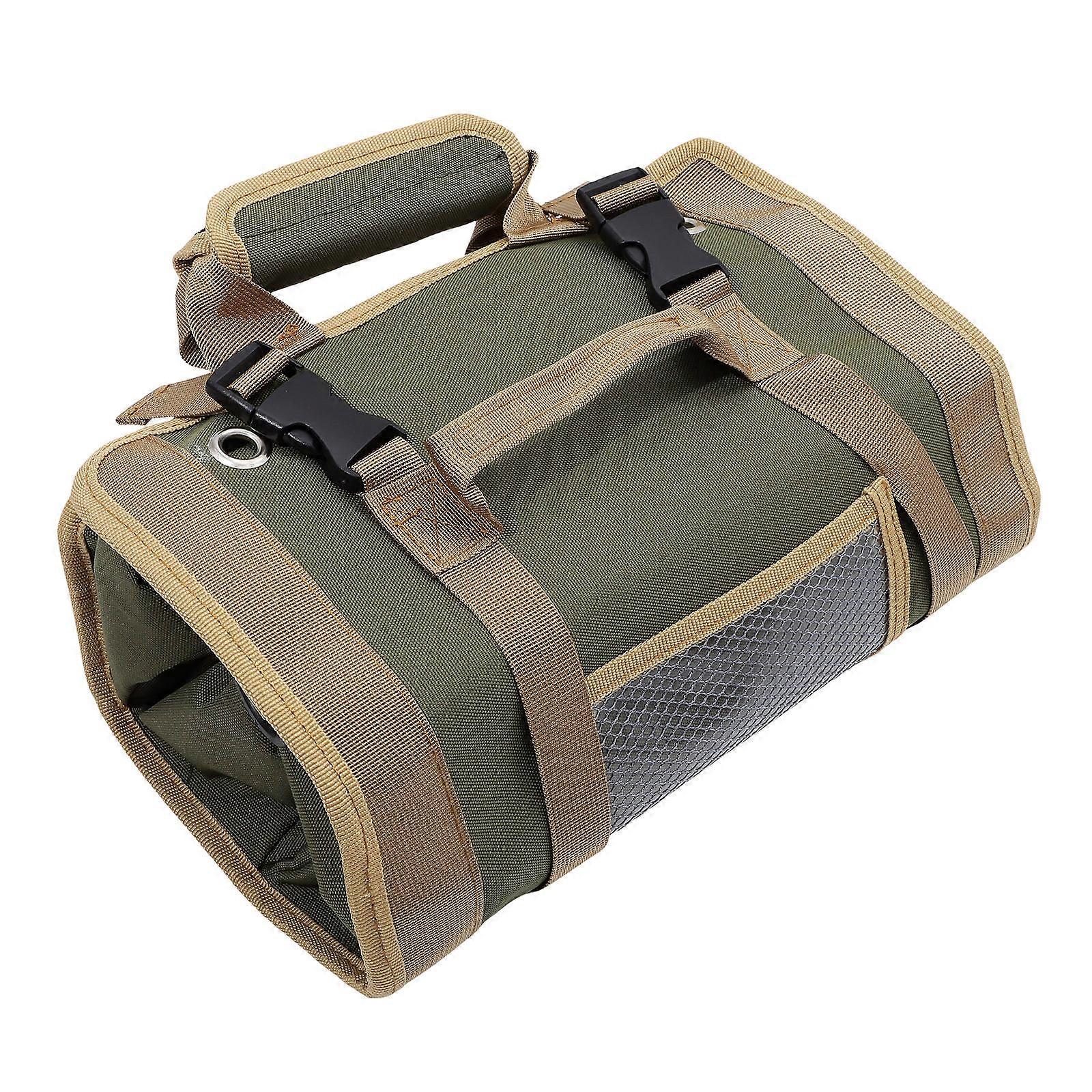 Portable Tool Bag Roll Up Pouch For Electrical Work Oxford Cloth 50.00X32.00X6.00CM Organizer 1Pack