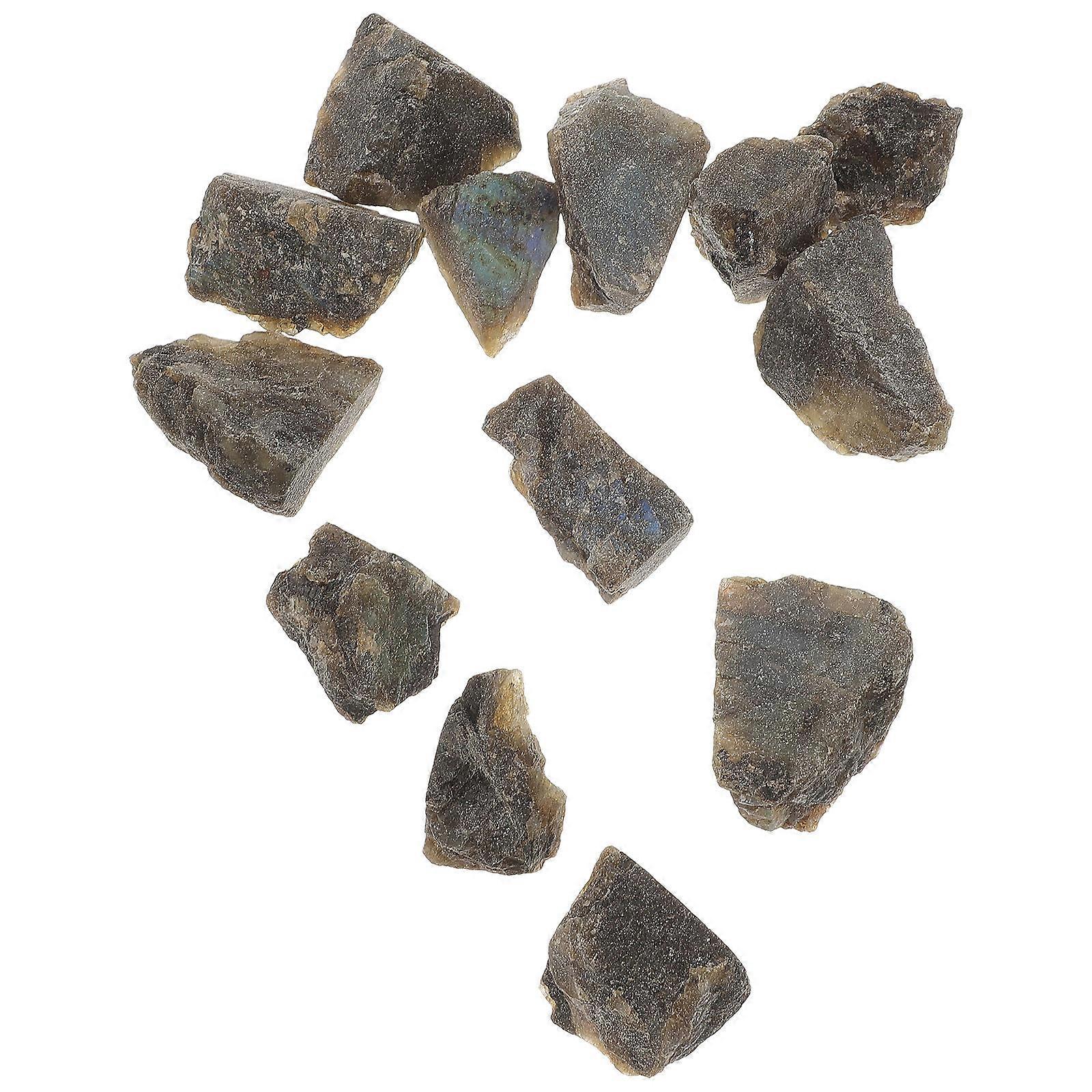 Natural Pebbles Labradorite Stones Fountain Decoration Multi 2-4cm Craft Enthusiasts 1 Bag