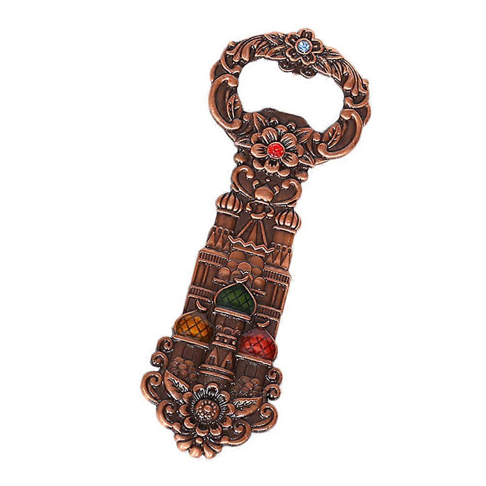 Unique Bottle Openers Multi Purpose Retro Design Use Hotel Use Zinc Alloy 13 4x4 9cm One Hand Bottle Opener 1Pc