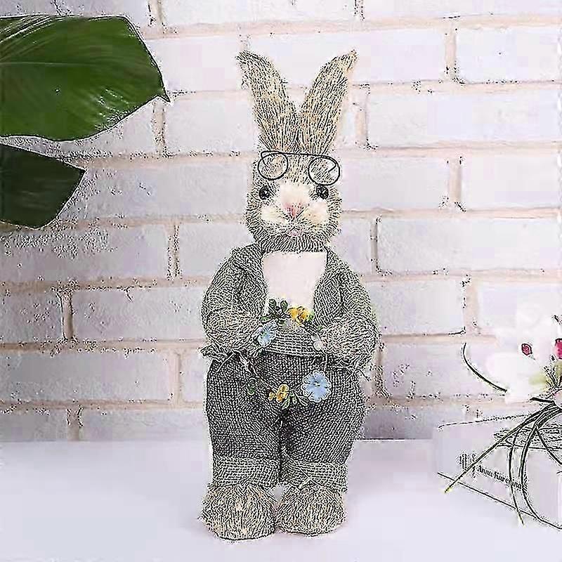Påskehare dekorasjon Simulering Cattail Hjem / kjøpesenter / hagearbeid Dekorasjon Simulering Kanin Gave