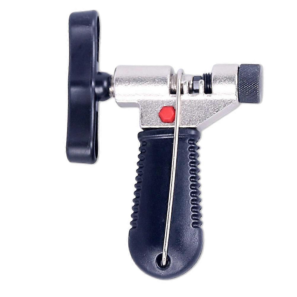 Chain Breaker Tool With Hook And Spare Pin Durable Bike Chain Splitter And Maintenance Suitable For Mountain And Road Bikes Random Color
