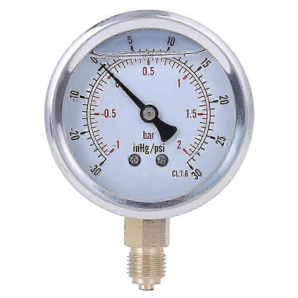 TS PGGZ604-2bar 1/4BSP Y60 Ev Tipi Basınç Ölçümü İçin Radyal Basınç Göstergesi