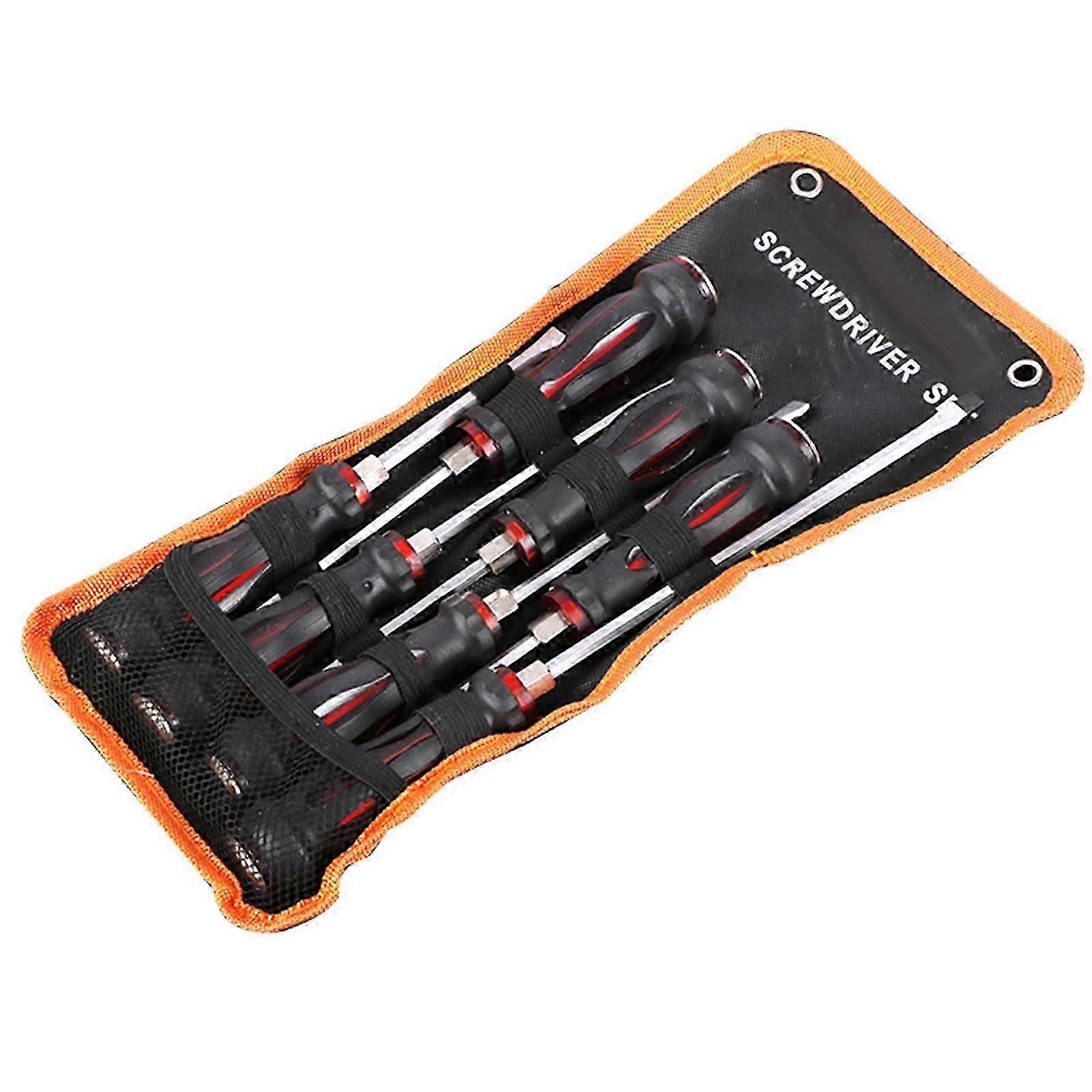 7Pcs Screwdriver Set High Strength Hardness Multifunctional Comfortable Hand Feeling Magnetic Screwdriver 7Pcs