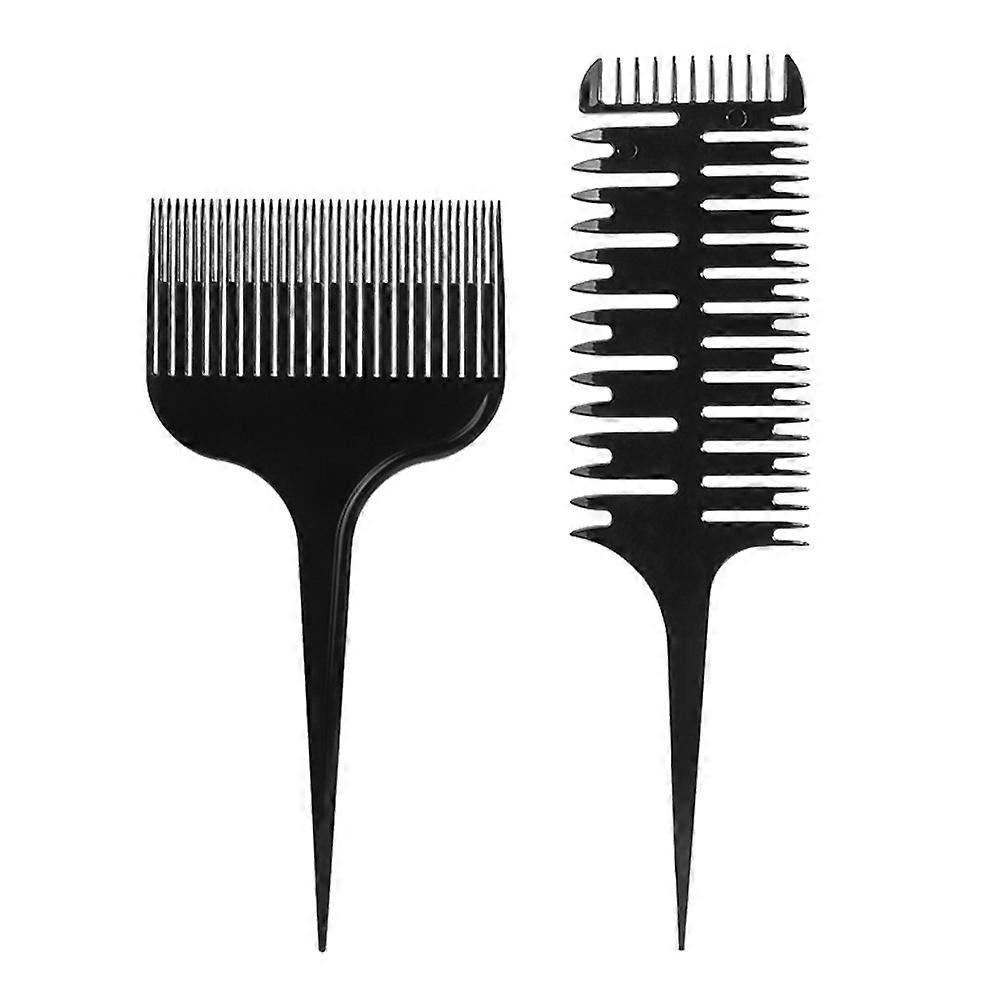 Professional Barber Combs For Hair Salons Styling Layering Perming 2Pcs