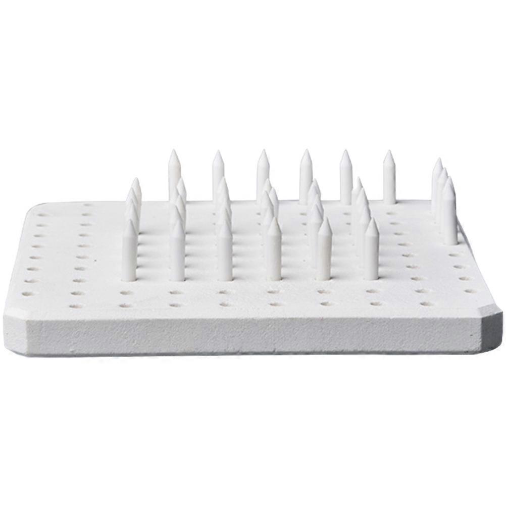 Firing Cones for Ceramics Kiln Firing Tools with Refractory Mat Clay Firing 1.00X0.20X0.20cm Improving Firing Yield 60Pcs
