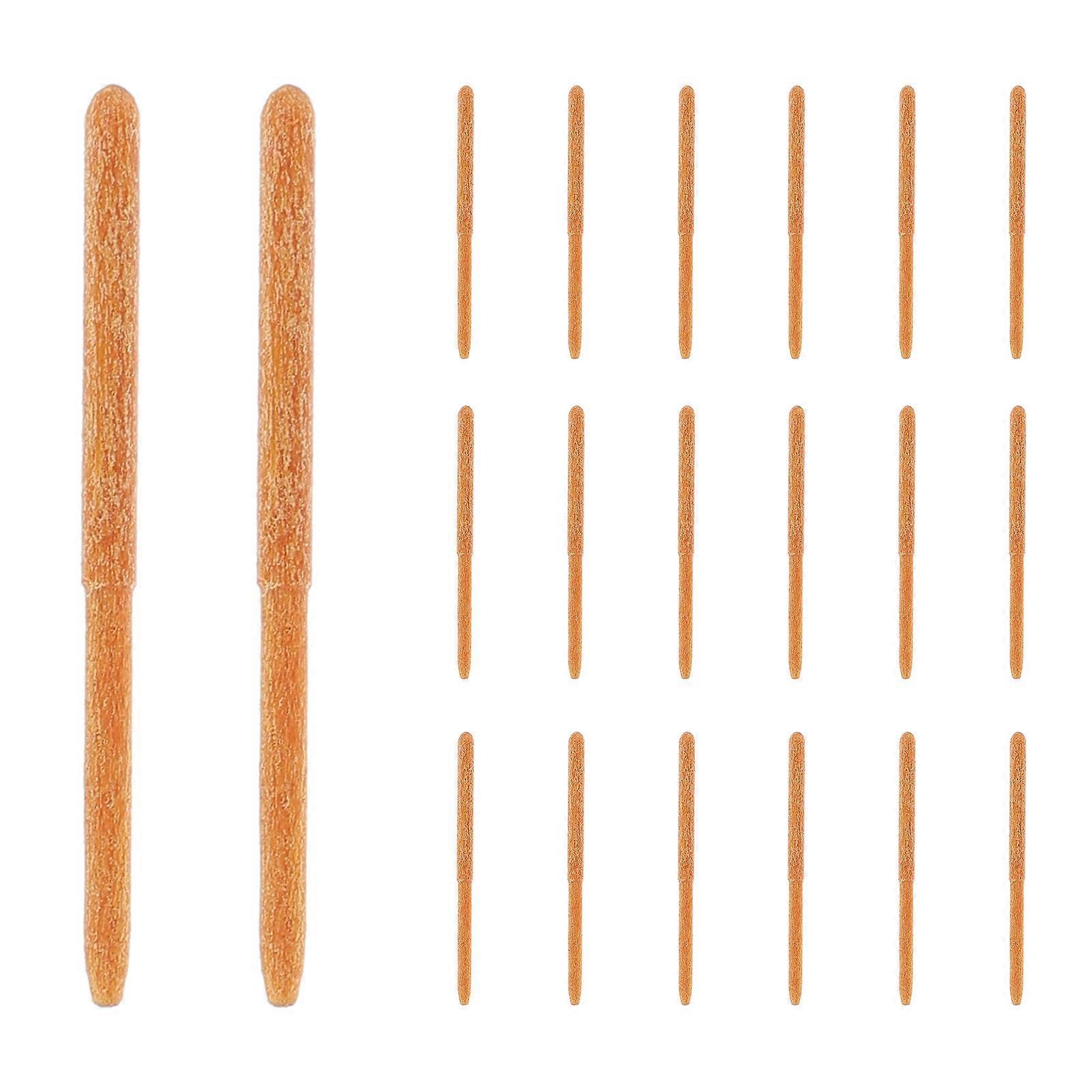 Replacement Pen Refills 20Pcs Replacement Nibs Universal Pen Points For Writing Tasks Fiber Material Small Double Head
