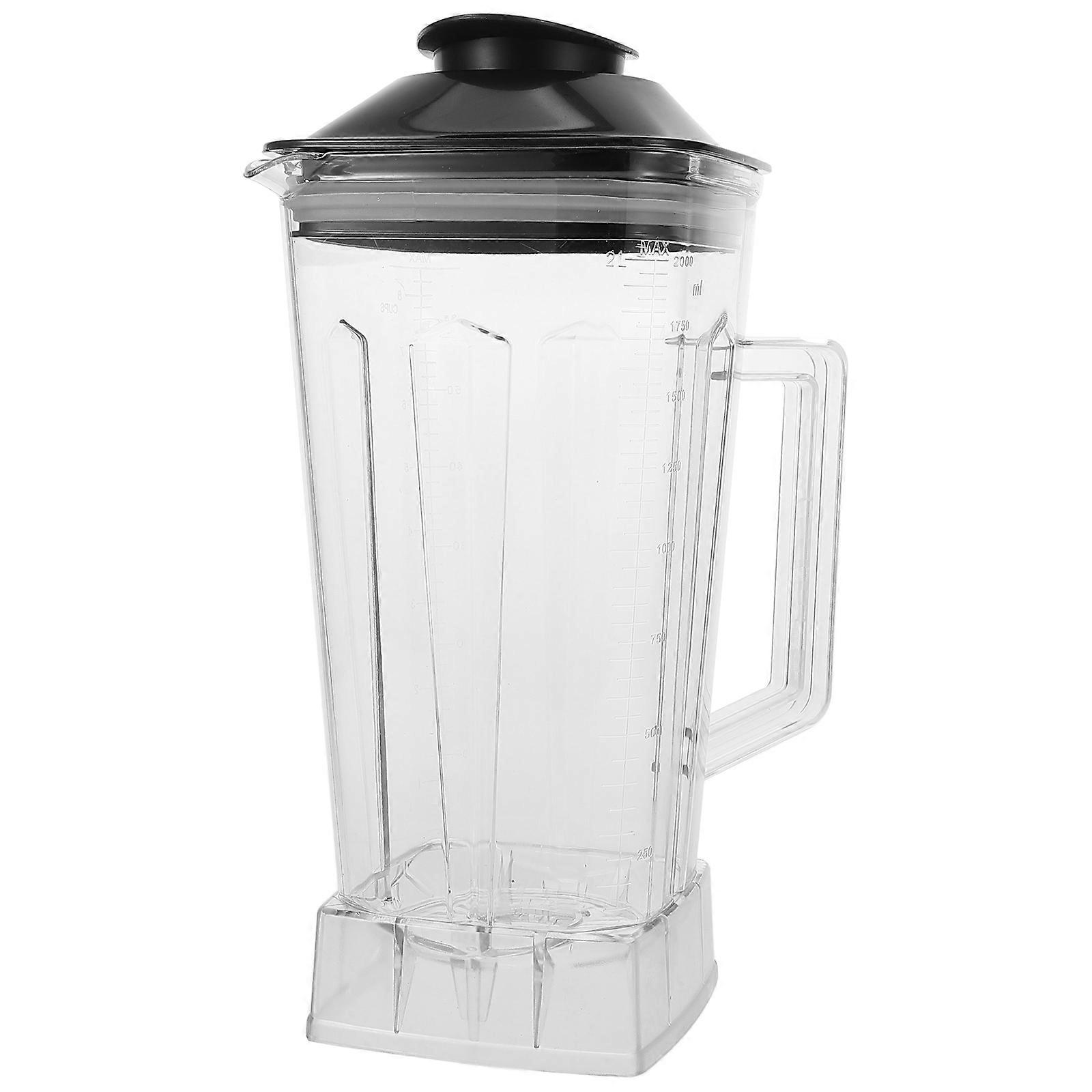 Replacement Blender Cup Set Transparent Plastic 2L Home Use Dishwasher Safe 1Set