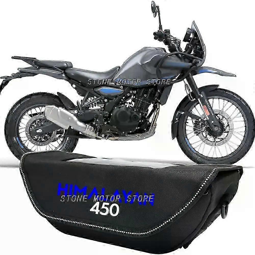 Fit For HIMALAYAN 450 himalayan 450 New Handlebar bag waterproof Motorcycle handlebar travel navigation bag-X