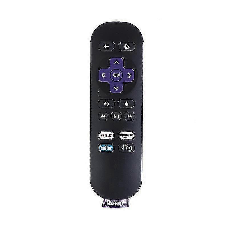 Télécommande de remplacement compatible avec Roku1 / 2 / 3/4 avec télécommande intelligente à sangle