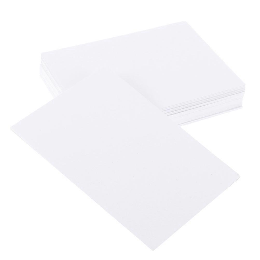 Artists Watercolor Paper Pad Rectangular White For Sketching 100Pcs