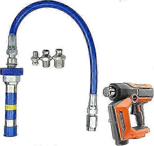 Grease Guns Tool | Quick Release Lock Coupler | High Pressure Grease Coupler Adapter | Grease Fittings Extension