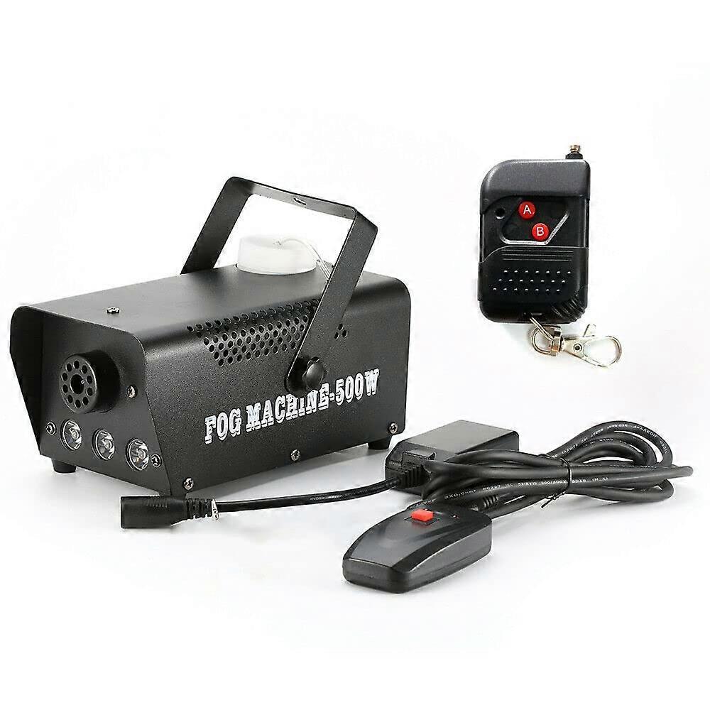 Fog Machine Stage Smoking Machines LED Smoke Machine with Light Effect for Stage Wedding Bar Party
