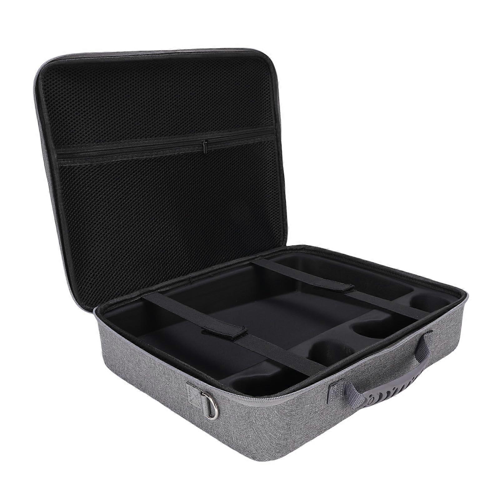 Gaming console protective case, portable gaming console cover for accessories (Gray) Gray