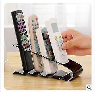 Creative iron four-grid remote control storage rack desktop TV air conditioner remote control storage seat storage