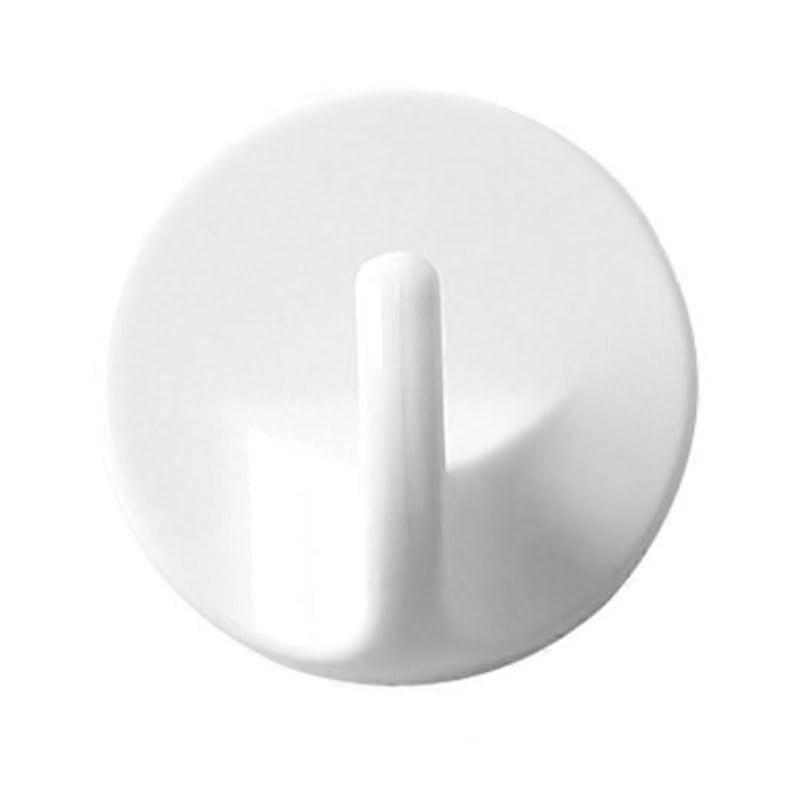 Self-Adhesive Wall Hooks 6-Pack Durable Seamless Waterproof Towel Hooks For Bathroom Wall Mounting
