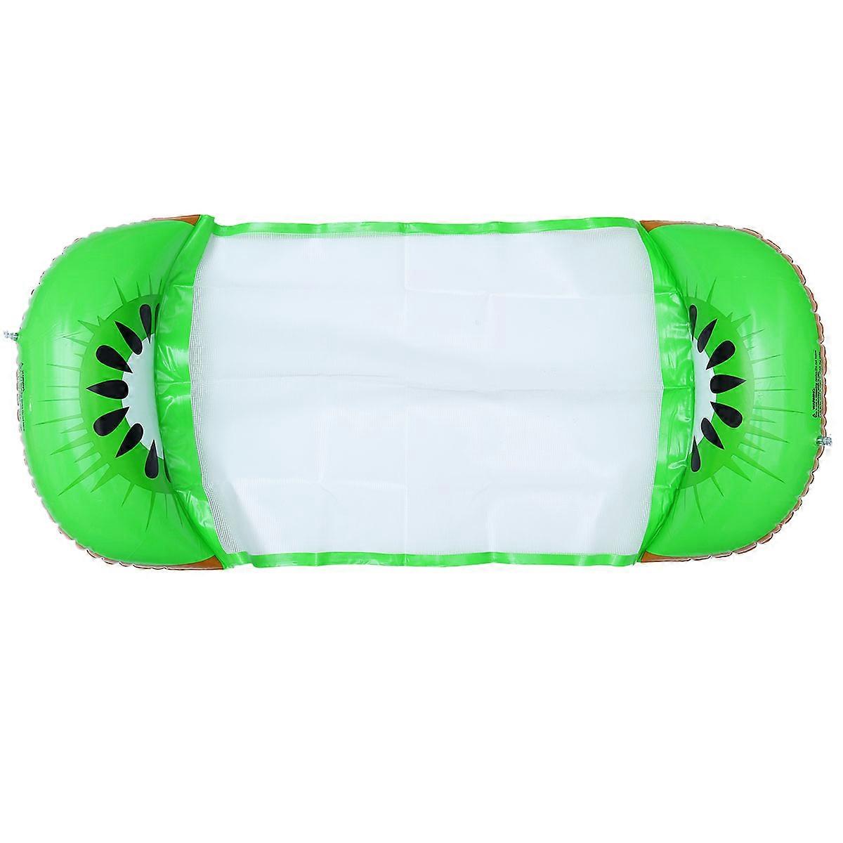 Kiwi Pattern Inflatable Floating Bed – Durable Ergonomic Design for Pool, Beach & Water Leisure