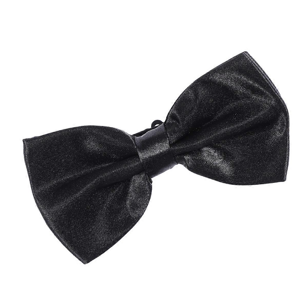 Tuxedo Bow Ties For Men Polyester Silk Bowknot Party Durable 1Pack
