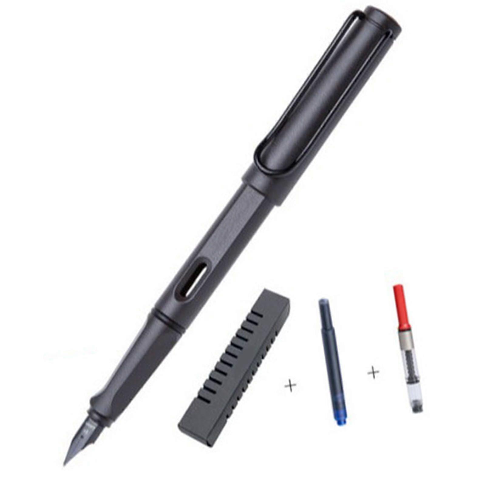 2025 Latest Model  Fountain Pen Set Frosted Black Triangular Three Dimensional