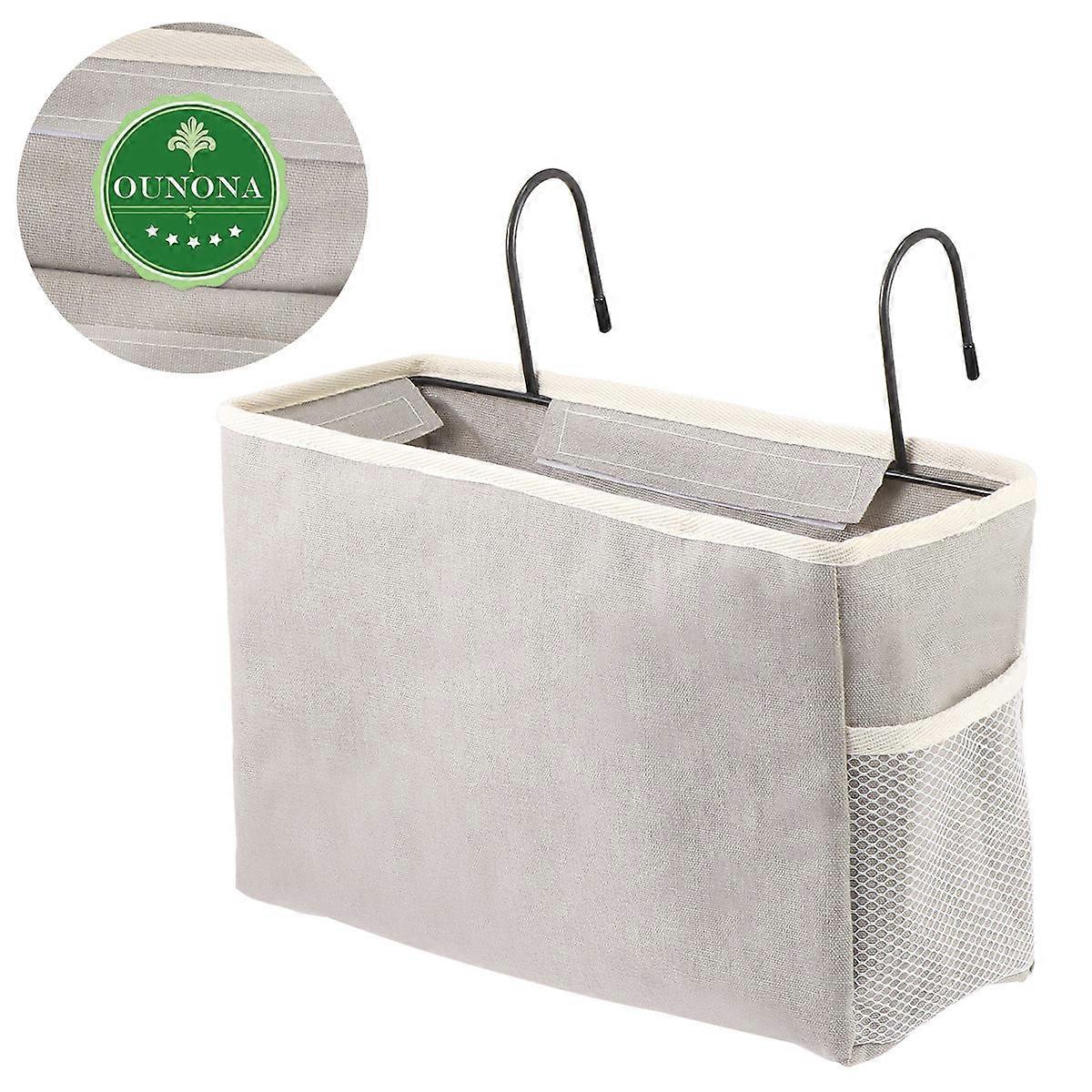 Bedside Hanging Organizer Bag Dormitory Car Bed Mesh Material 1Pack