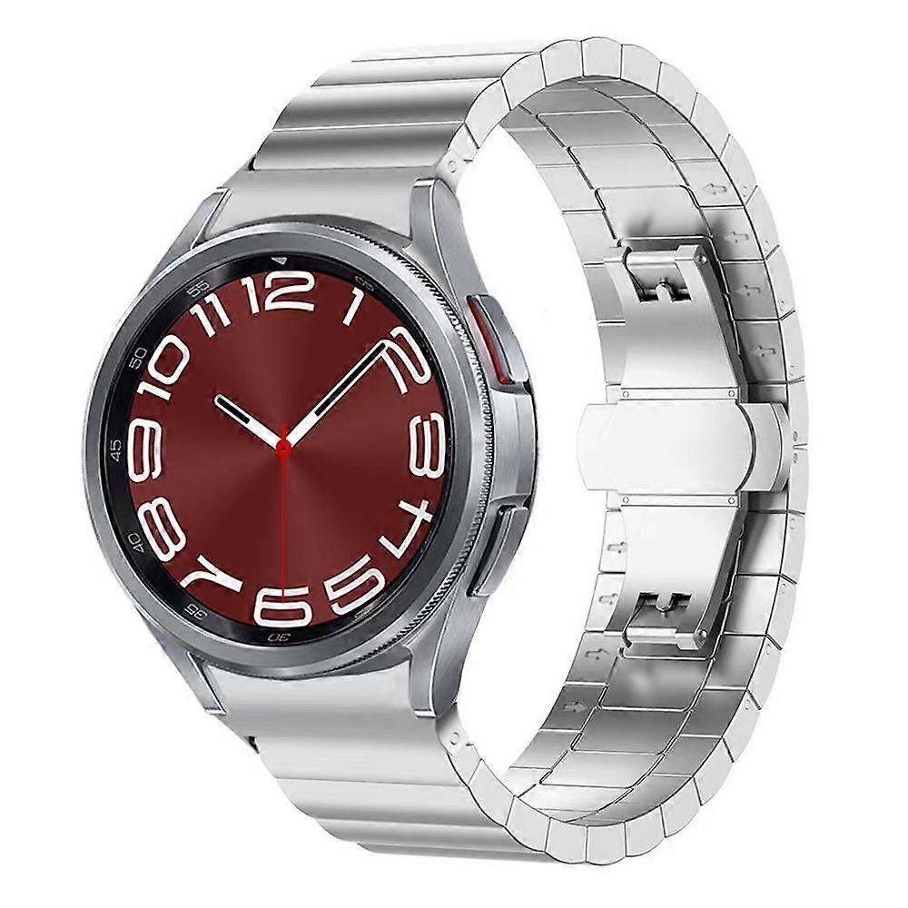xDfind Uhrenarmband aus massivem Bambus mit einer Perle