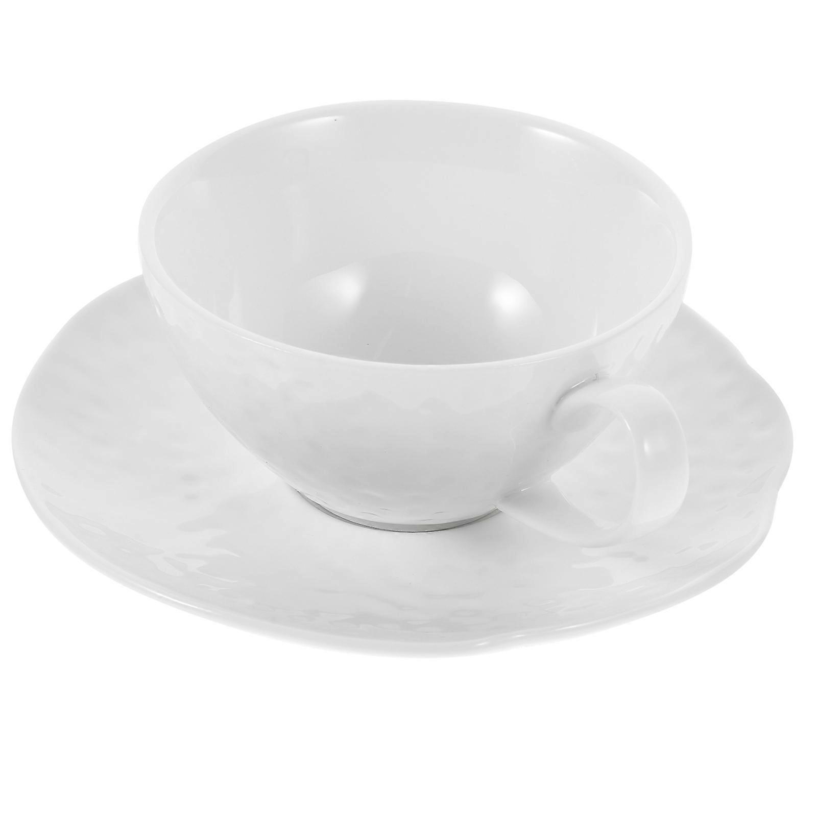 Luxury Porcelain Coffee Cup and Saucer Set Ceramic Espresso Mug for Home, Office, or Cafe Use Elegant, Multi Functional Milk and Water Cup with