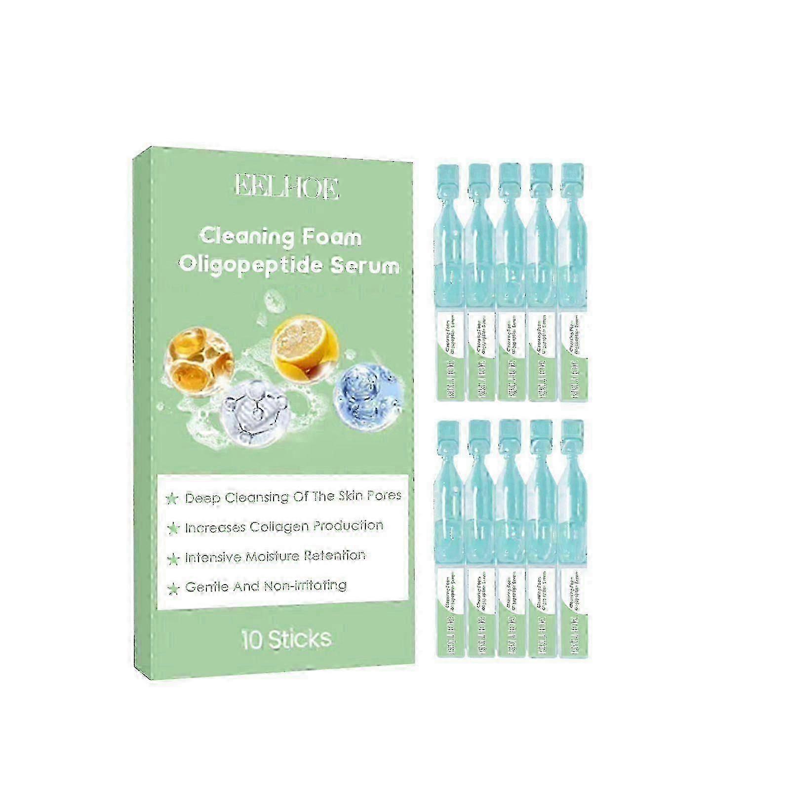 Eelhoe Oligopeptide Cleansing Foam Essence Brightening Skin Deep Cleansing