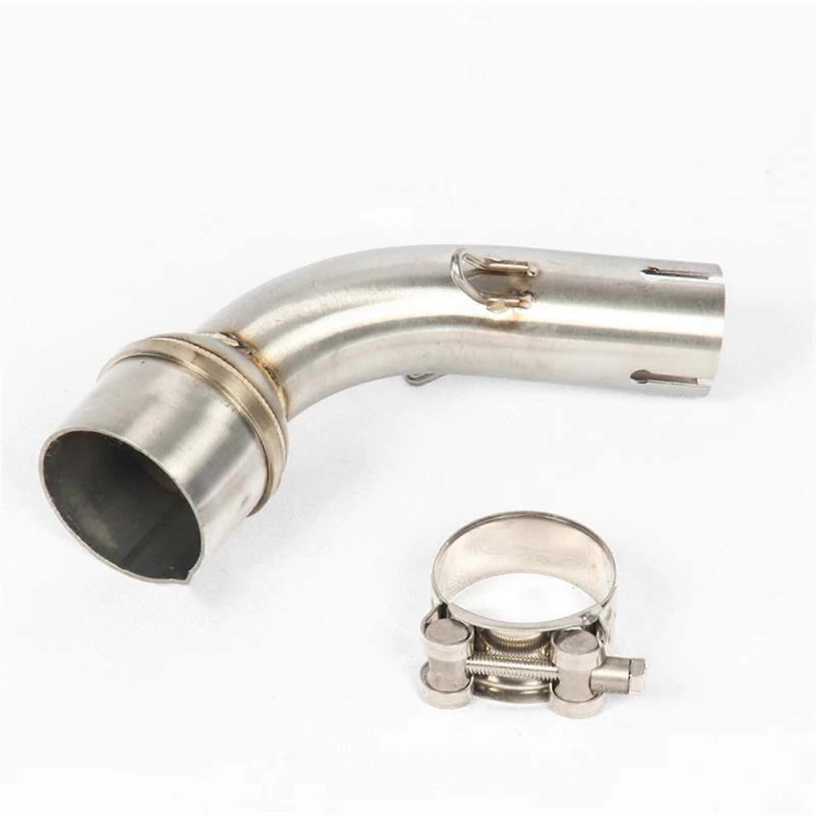 Motorcycle Exhaust 51mm for YZF R25 R3 MT03 MT03 SlipOn Pipe (Color: A)