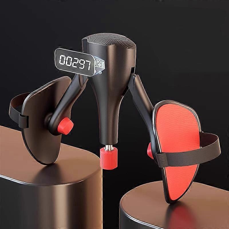 Thigh Master 0-77 lbs Adjustable Resistance, Inner Thigh Exerciser with Fixed Leg Straps,