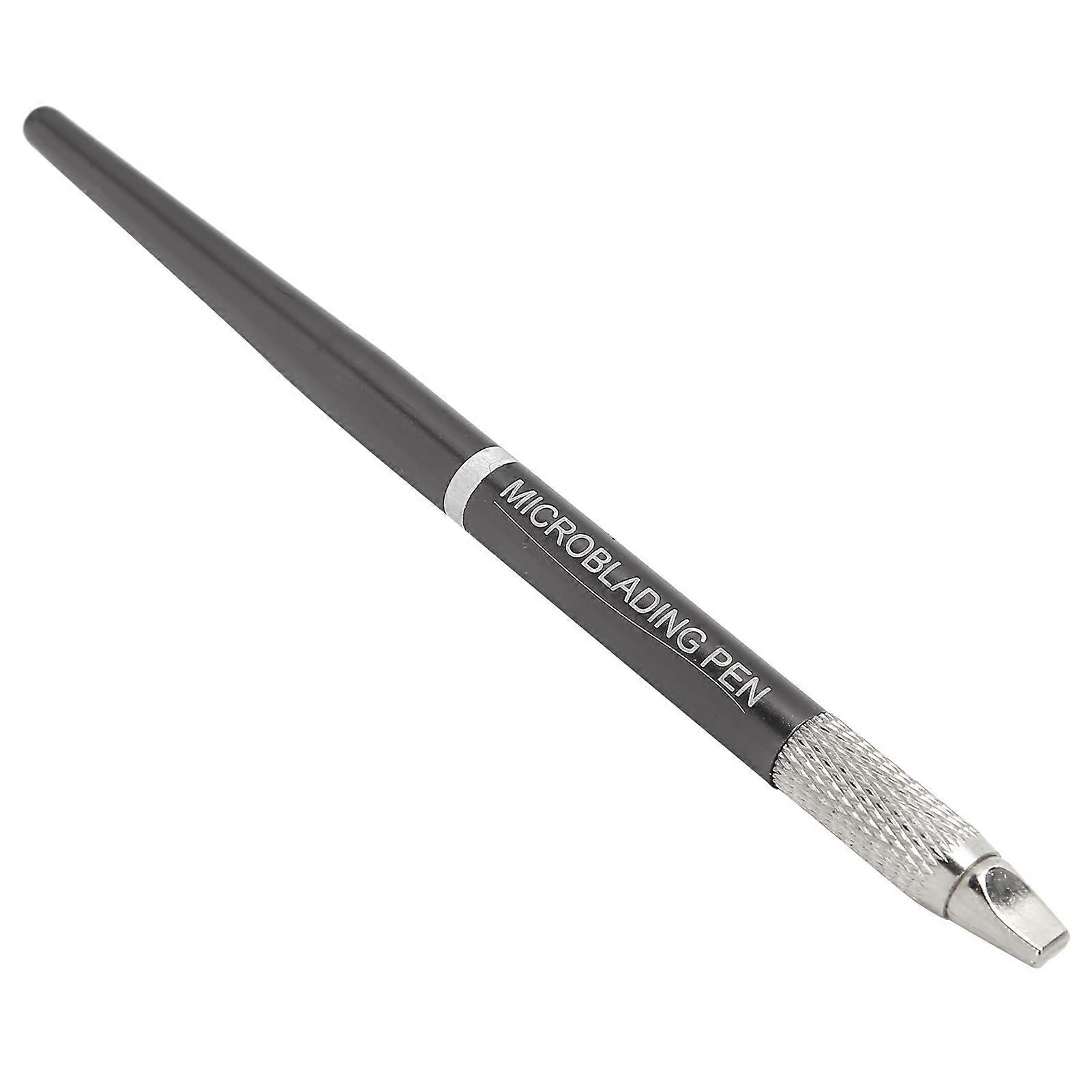 Flat Microblading Pen SemiPermanent Eyebrow Lips Eyeliner Tattoo Shader Pen Hand Tool