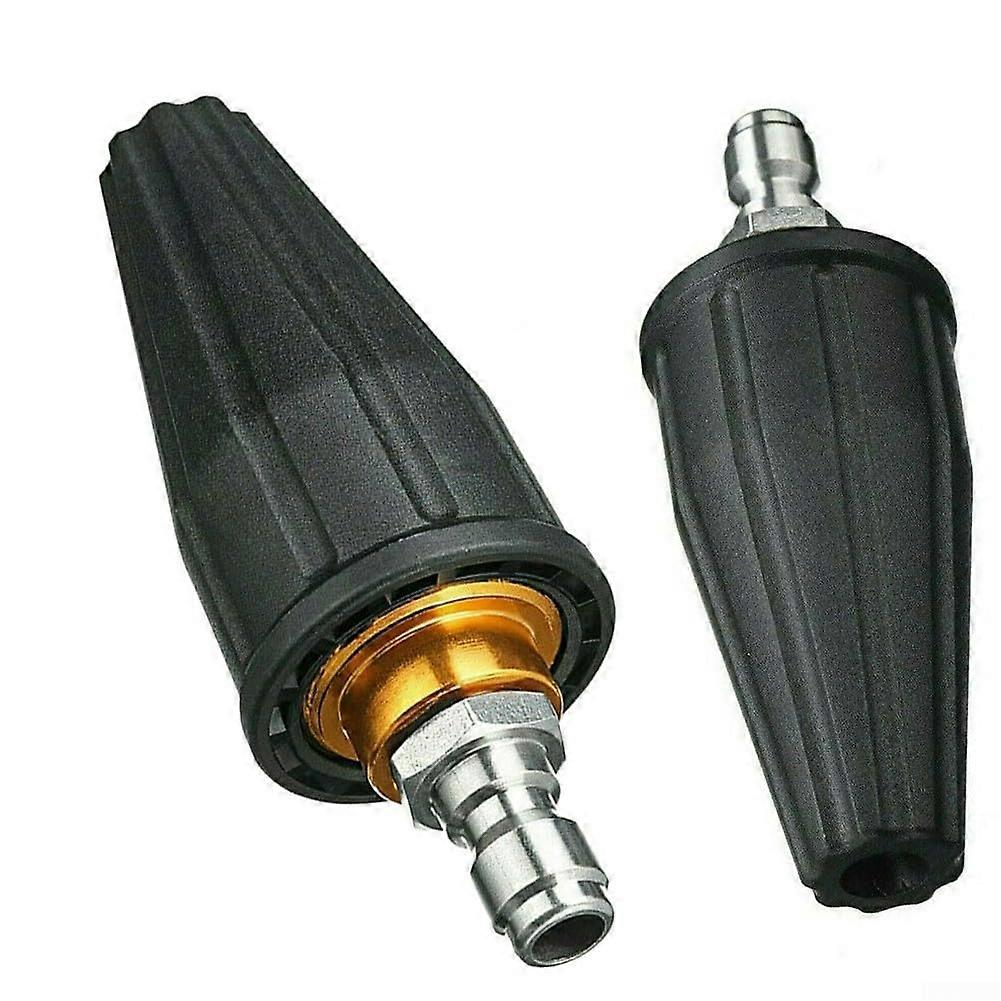 High-Pressure Cleaner Rotary Nozzle 6.35 mm (1/4 Inch) Quick Connect Turbo Spray Tip 3600 PSI Compatibility