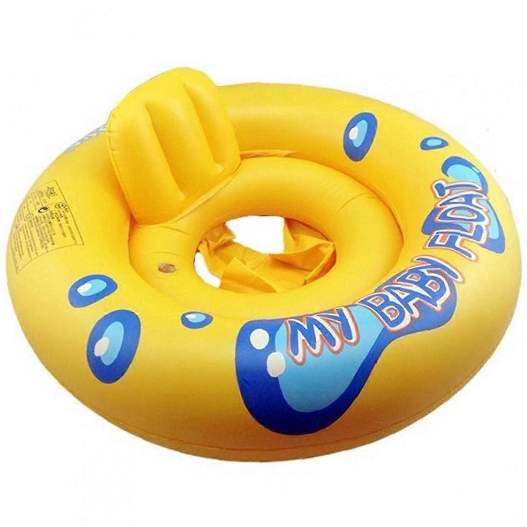 Baby Swimming Float Ring - Inflatable Pool Floatie With Double Airbags For Toddlers - Baby Pool Rings For Children