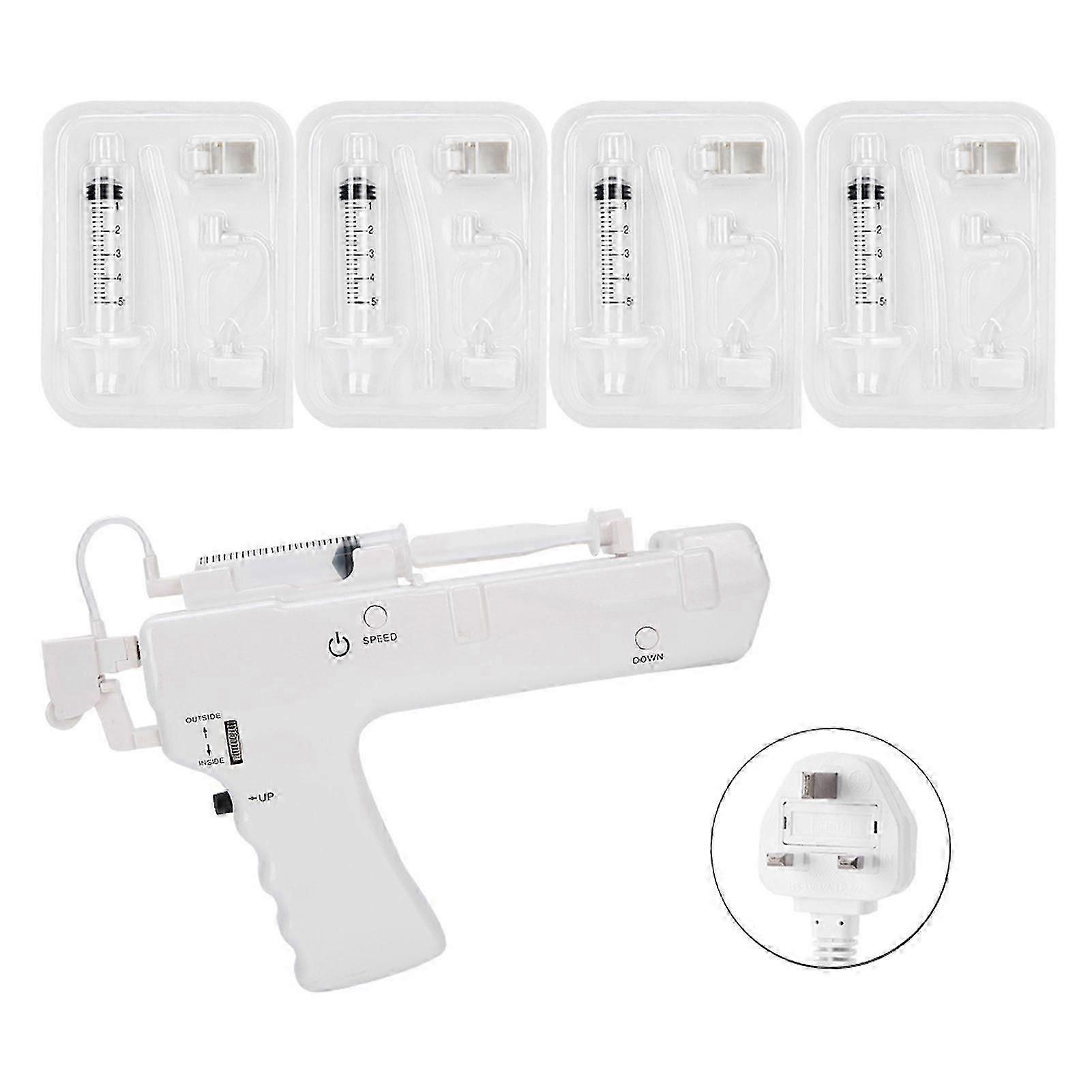 Vanadium Titanium Mesotherapy Face Machine Skin Rejuvenation Wrinkle Removal Device 110240V EU Plug