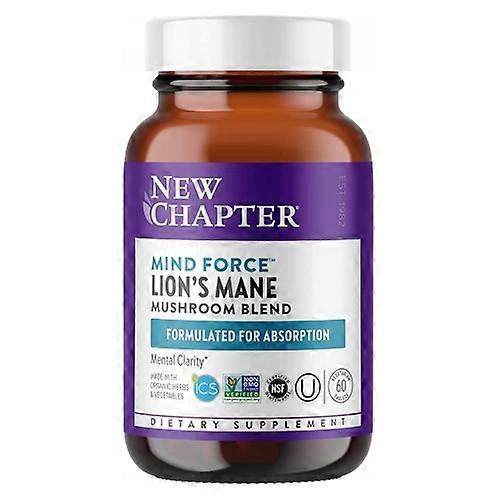 New Chapter LifeShield ,Mind Force 60 vcaps (Pack of 1)