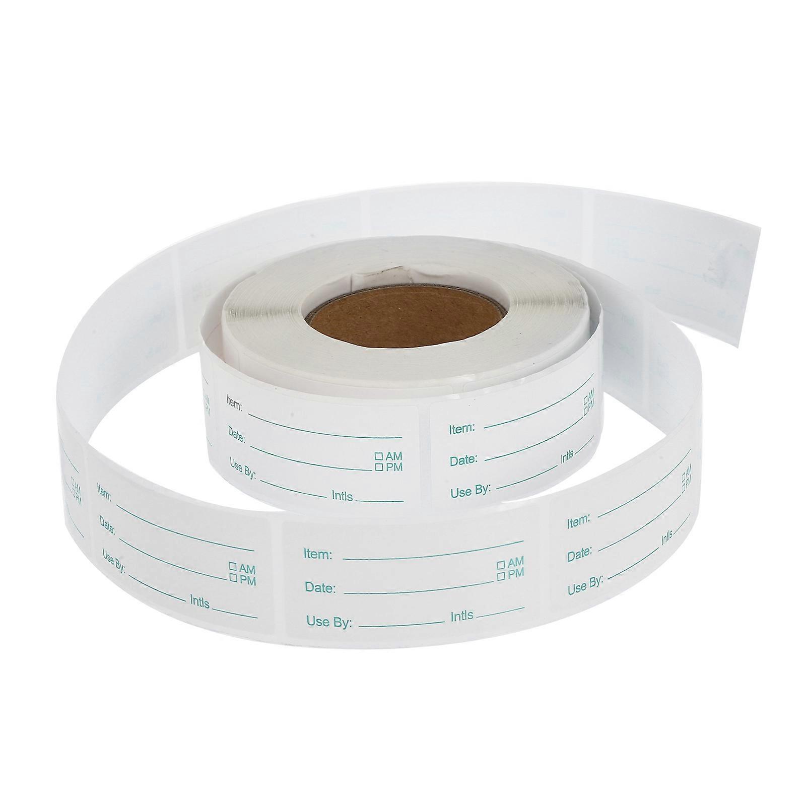 Adhesive Food Storage Labels for Meal Prep and Organization Writable Canning Stickers for Freezer Containers and Bags