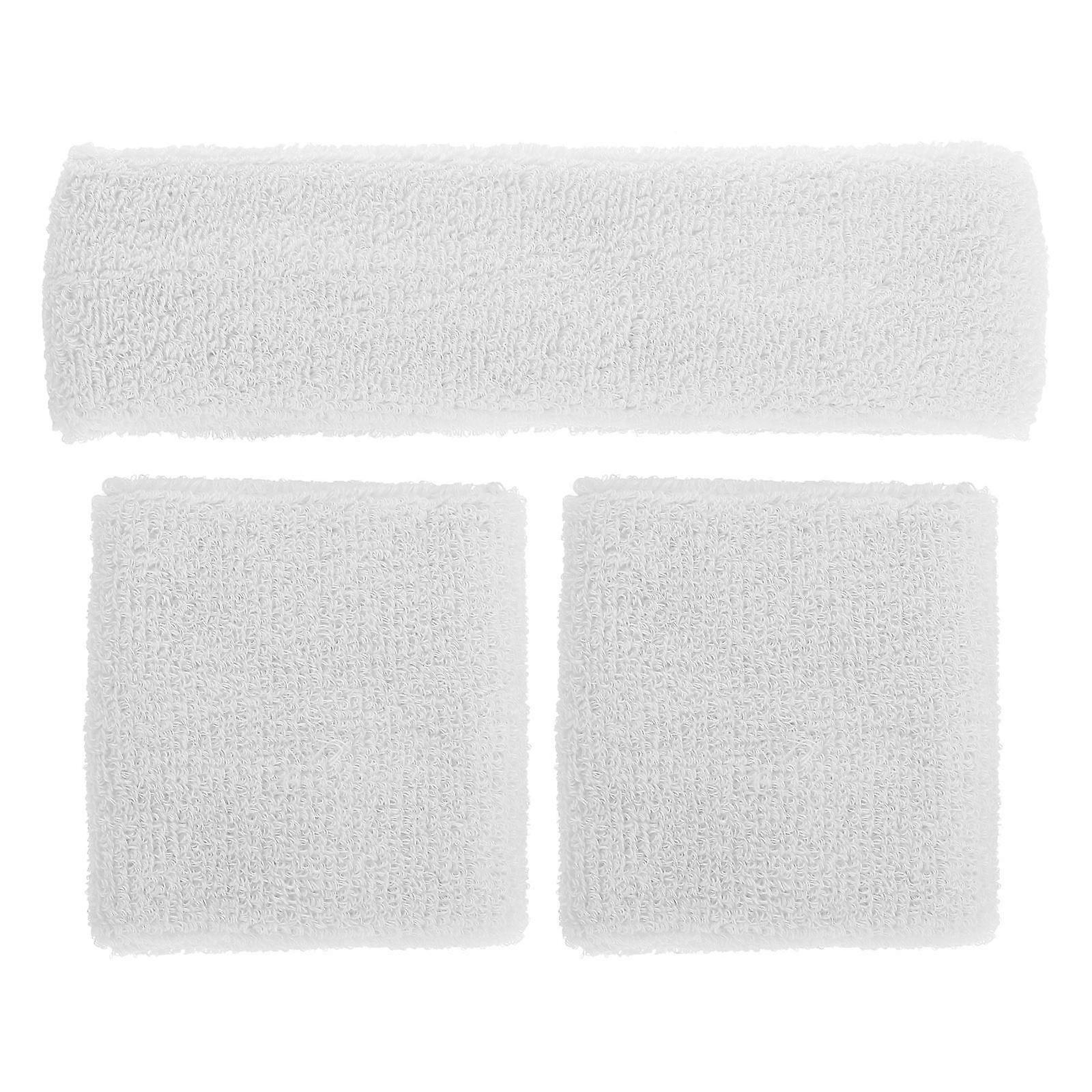 Sport Headband And Wristband Set For Exercise High Class Materials Suitable For Most People 1 Set