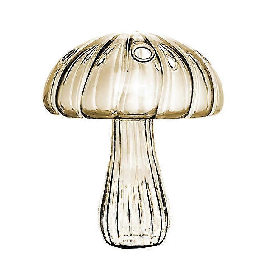 Nordic Mushroom Vase for Hydroponic Plants - Elegant Decorative Planter for Home & Garden D��cor