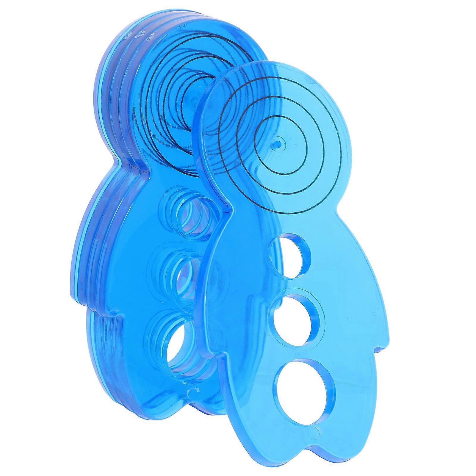 Paper Quilling Device Curling Tool for Paper Crafts 5Pcs Blue Plastic Set