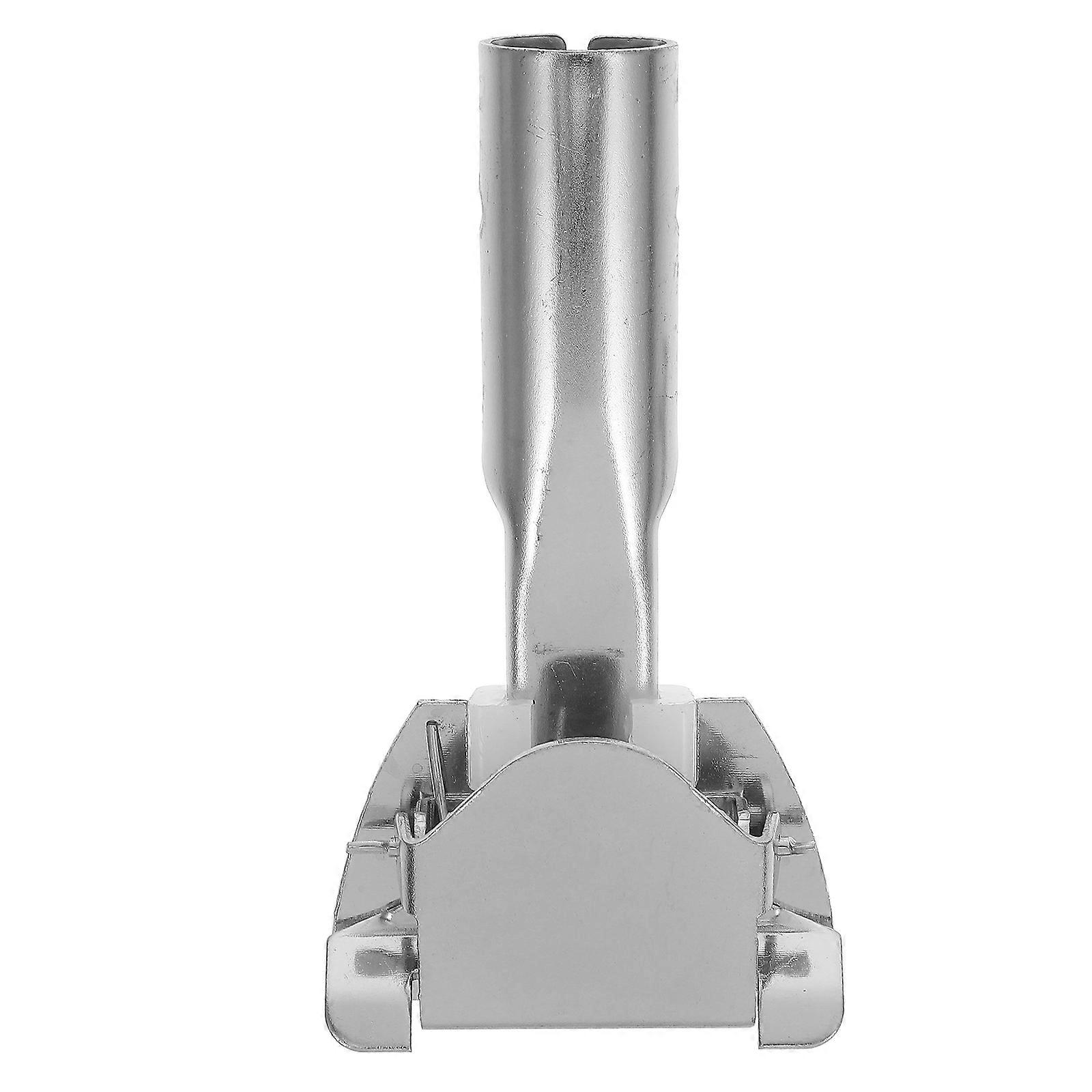 Mop Pole Replacement Chuck Adapter Metal Mop Head Clamp for Efficient Floor Cleaning in Offices Shopping Malls Hotels
