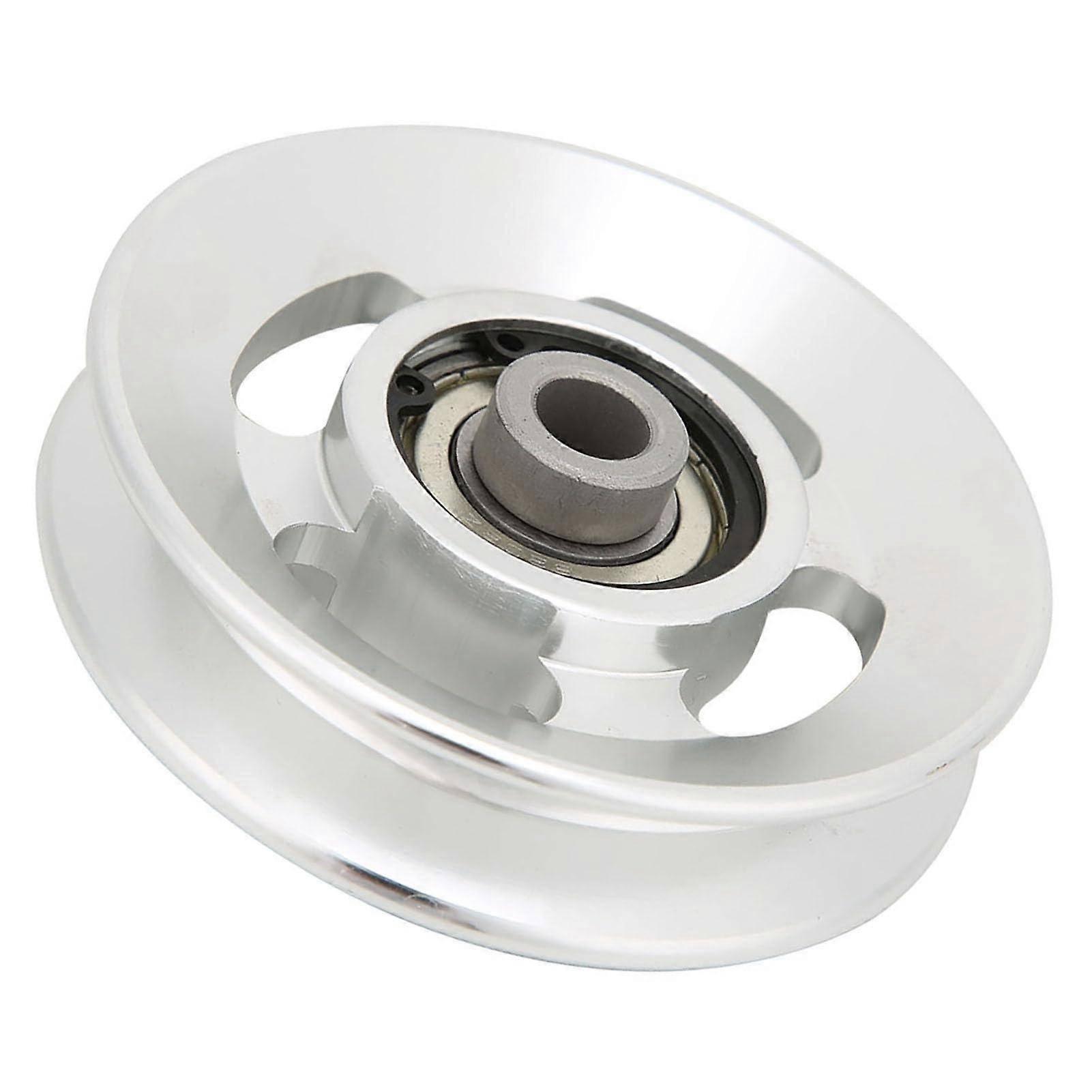 مرفقات الصالة الرياضية المنزلية بكرة سبائك الألومنيوم Fitn ، بكرة رياضية 90 مم لملحقات الصالة الرياضية المنزلية ، ملحق تدريب القوة ، تصميم متين