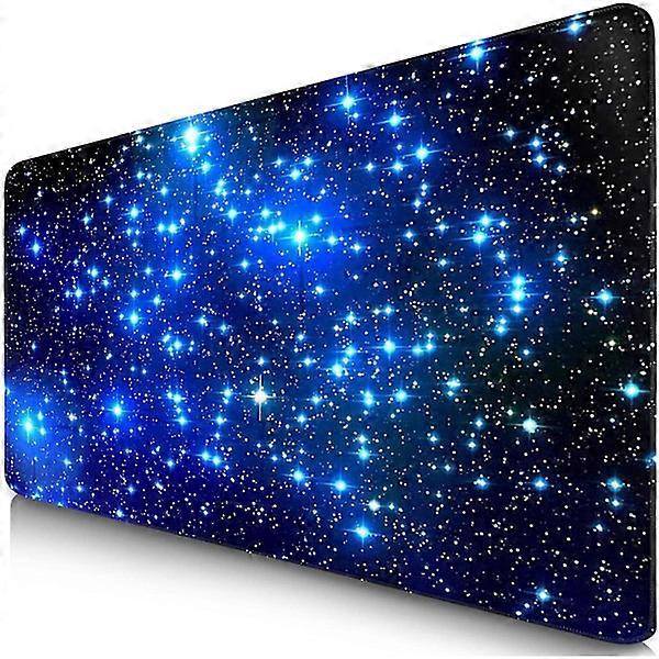 XL Gaming Mouse Pad - 900 x 400 mm - Gamer Mouse Pad - Special Surface Improves Speed And Accuracy - Non-Slip Rubber Base - blue