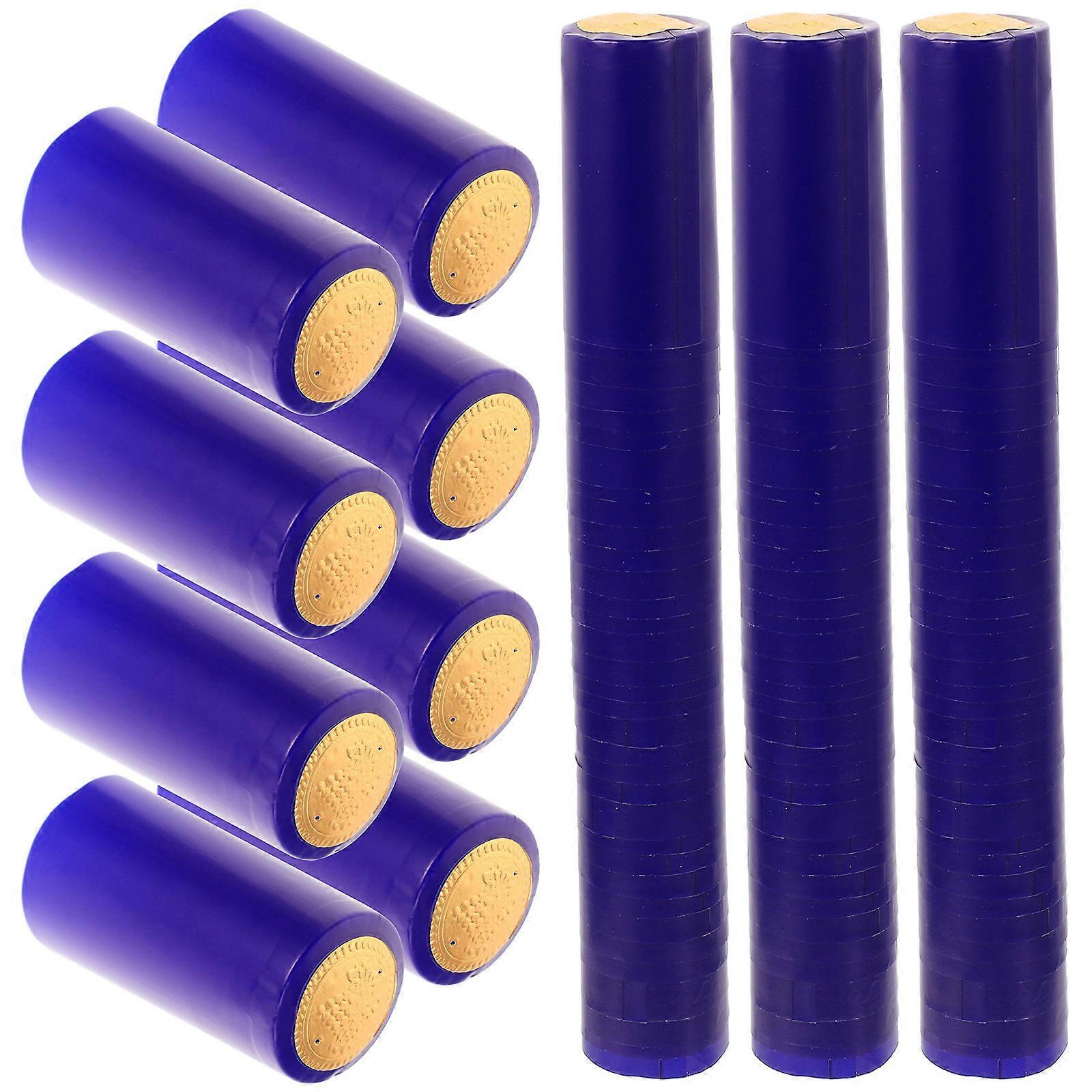 200pcs Plastic Sealed Covers Brewed Red Covers Bar Accessories