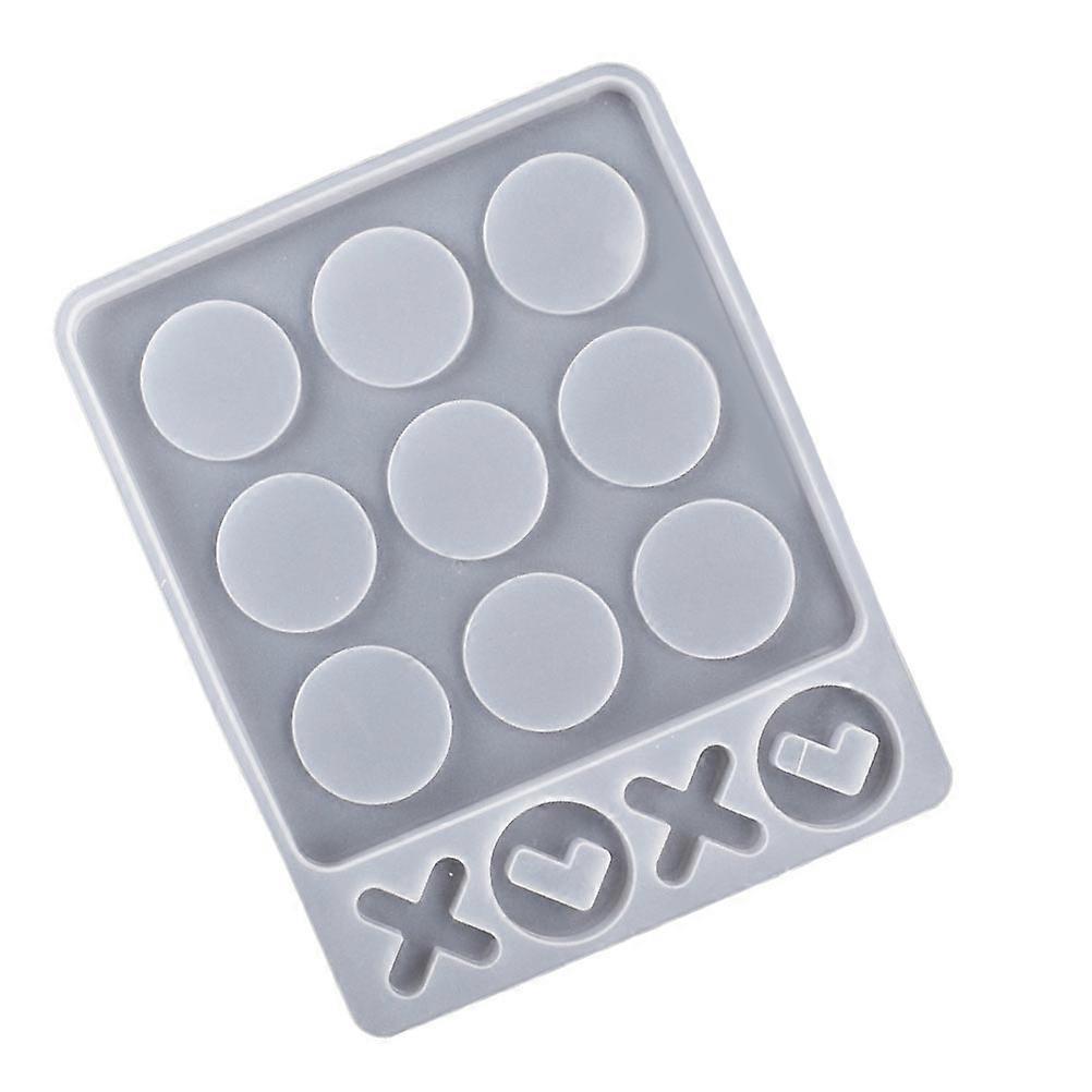 Creative Toe Mold Board Game Epoxy Resin Molds For Game Enthusiasts Smooth Surface Technology 1Pack