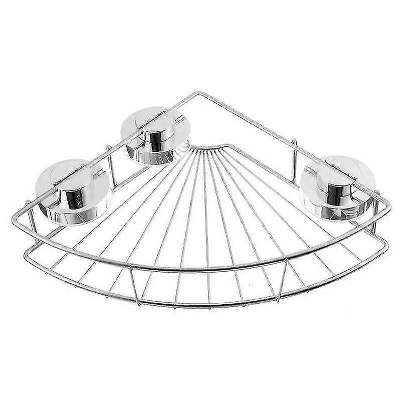Corner Shower Holder, Kitchen Bathroom Suction Cup Shower Corner Shower Storage Holder