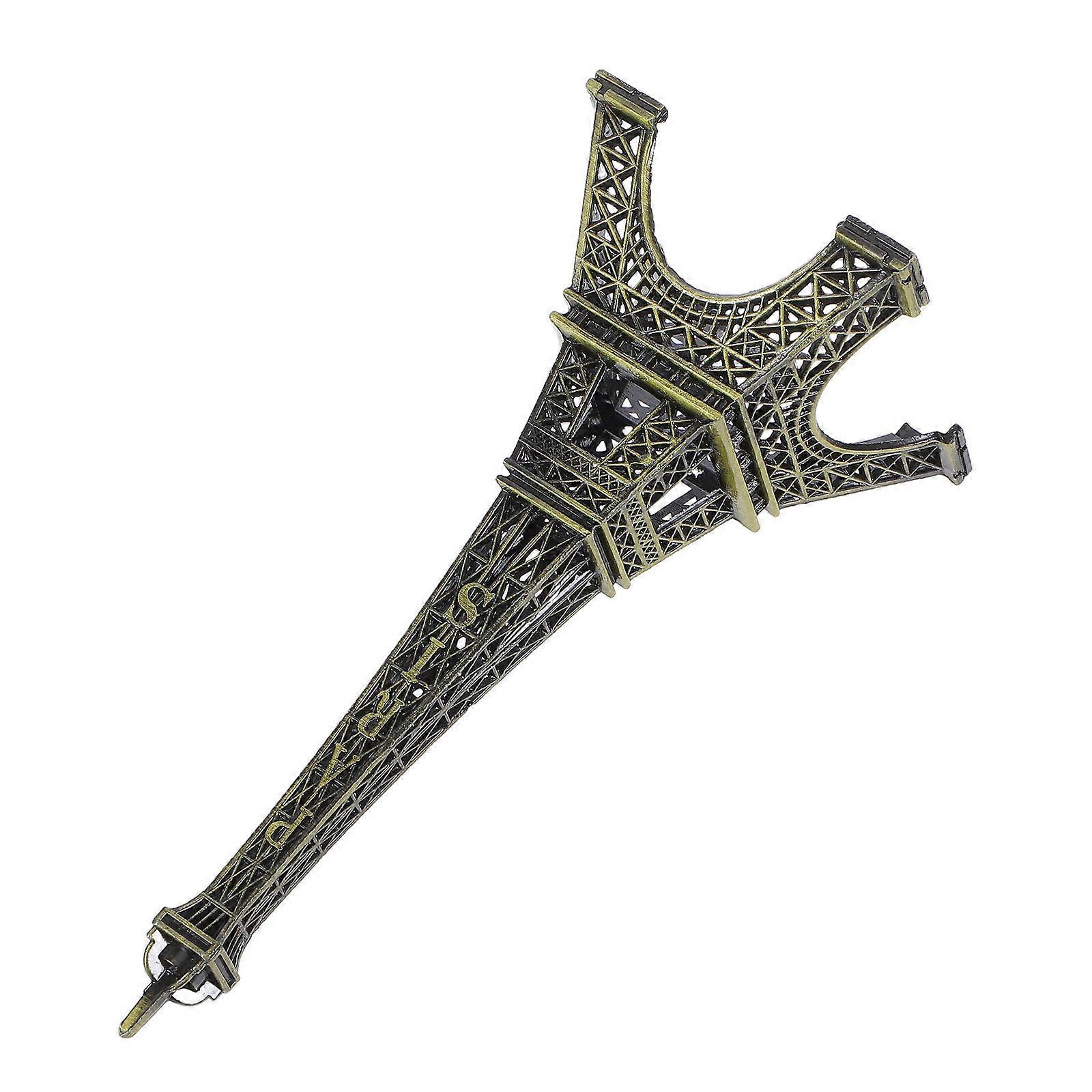 Eiffel Tower Decor Elegant Iron Model for Home Decor Multi Color French Style 3d Building
