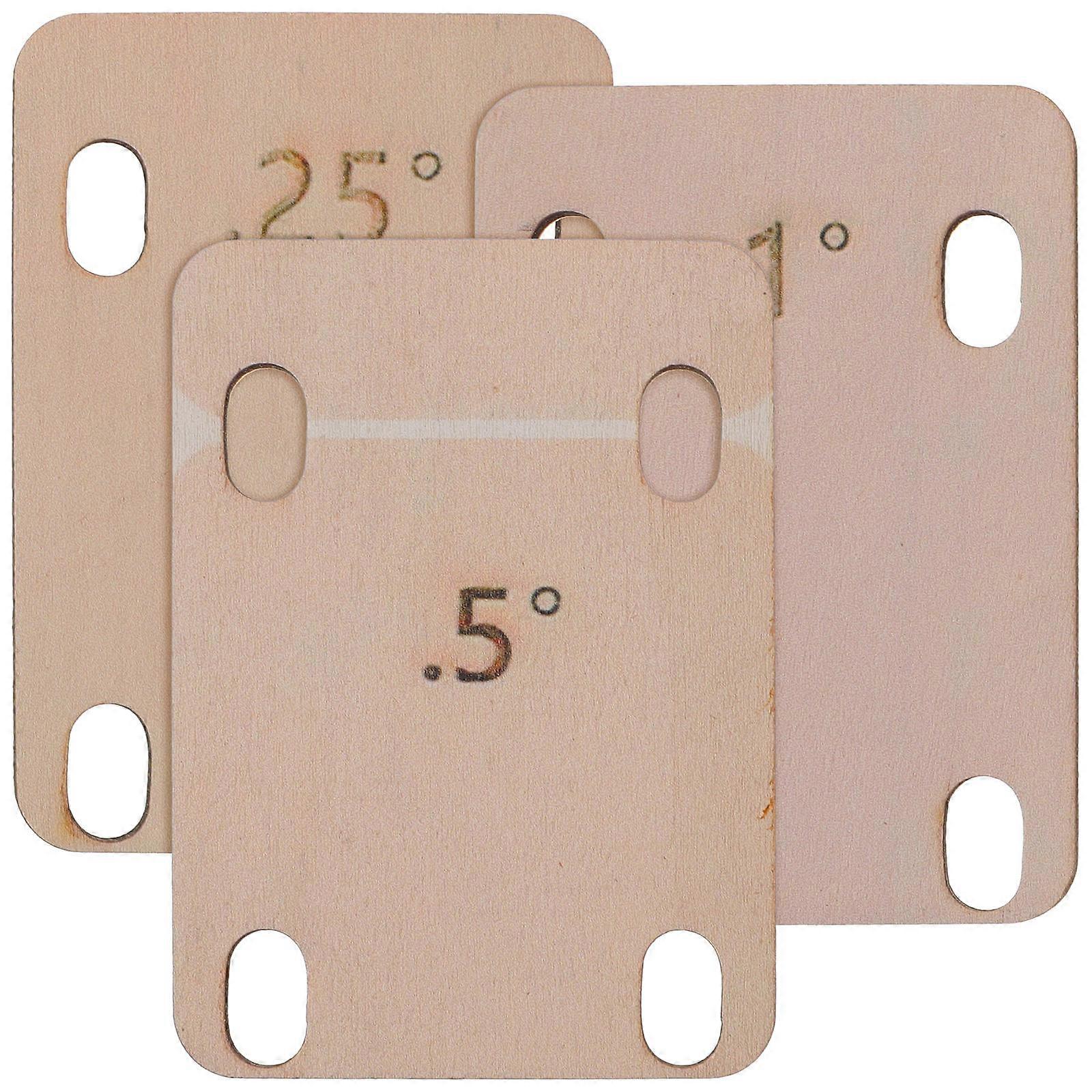 3pcs Guitar Neck Shims & Gaskets for Bass Repair – Essential Spacers for Quick Maintenance and Enhanced Performance