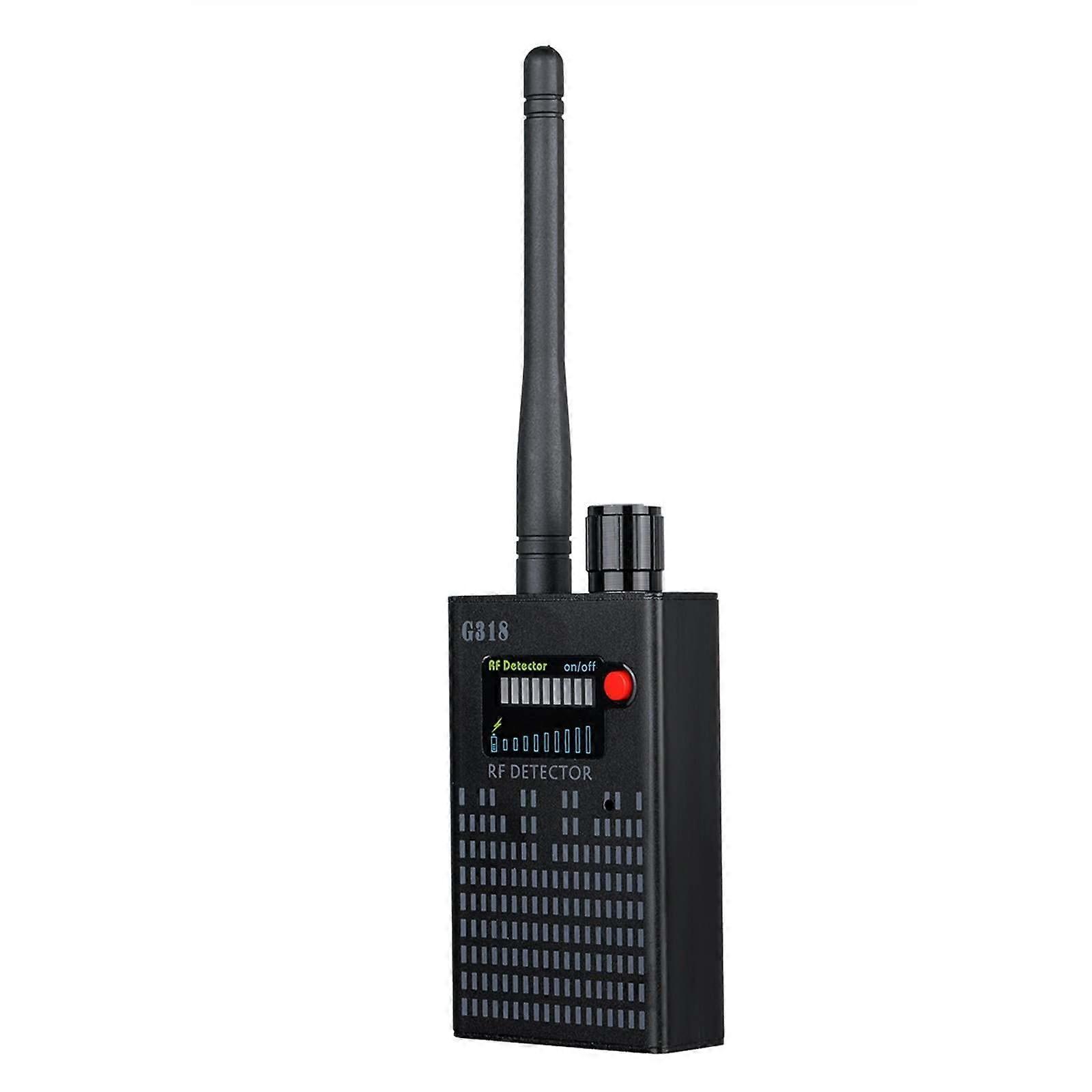 G318 Adjustable Sensitive Signal Antenna Detection RF for Hotels Pawn Shops US Adapter