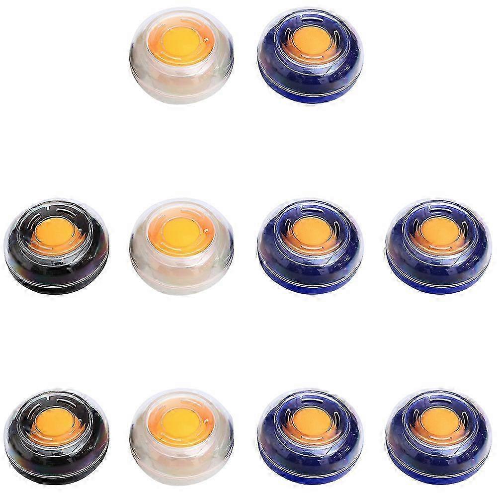 2025 10Pcs Sponge Cup Wet Hand Fingertip Moistener Sponge Finger Wetted Tool for Counting Cash (Random Color)