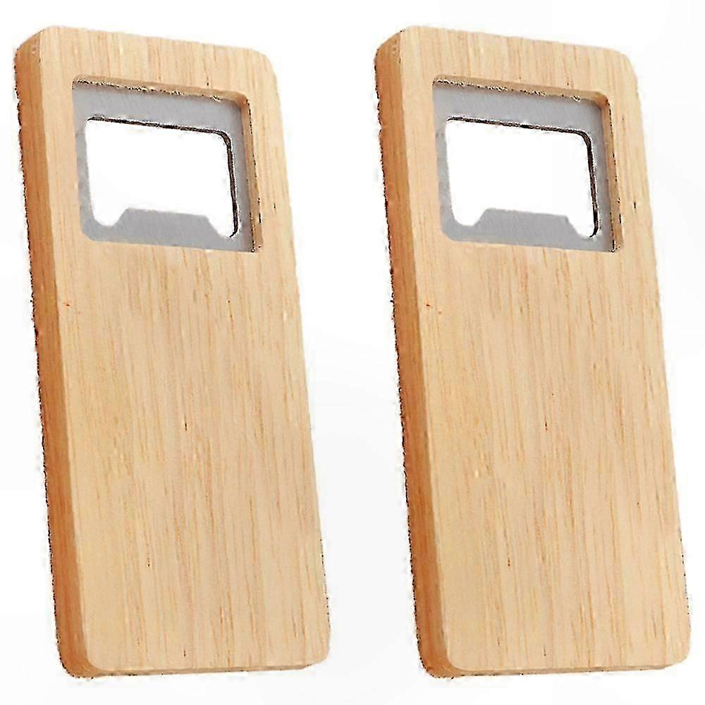 Wooden Bottle Opener - Easy-to-Use Tool for Beer and Beverage Caps