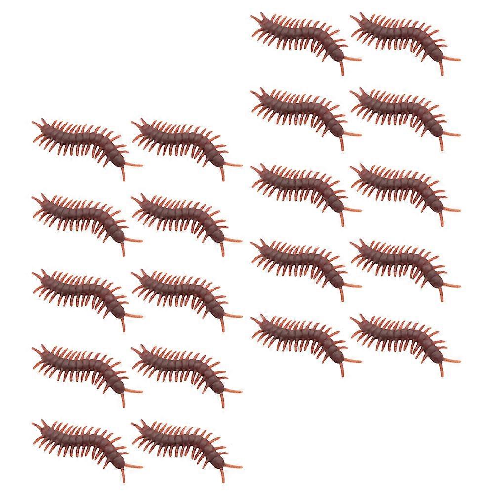Children Simulated Centipede 60Pcs Lifelike Horror Props For Party Assorted Experience